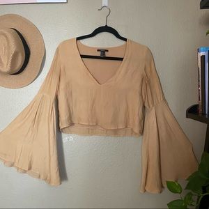 Boho forever 21 blouse